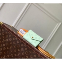 Top Grade Louis Vuitton Victorine Wallet in Monogram Origine Canvas Asnières Green M27681 2026