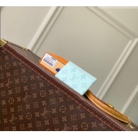 Promotional Louis Vuitton Card Holder in Monogram Origine Canvas Blue Courrier M27753 2026