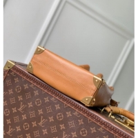 Big Discount Louis Vuitton Noé Trunk Bucket bag in Calfskin leather M29131 Tan Brown 2026
