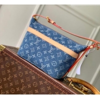 Promotional Louis Vuitton Cruiser Toiletry Bag in Blue Denim M27945 2026