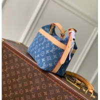 Promotional Louis Vuitton Cruiser Toiletry Bag in Blue Denim M27945 2026