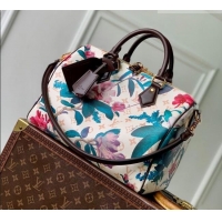 Low Cost Louis Vuitton Speedy Soft 30 Bag in Monogram Dune Canvas with Flora Print M29066 2026 Monogram Eden Collection