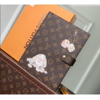 Luxury Discount Louis Vuitton x Grace Coddington Catogram Notebook Gl1394 Brown 2026