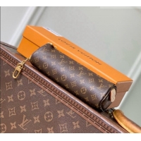Famous Brand Louis Vuitton Pochette Pencil in Brown Monogram Canvas M28059 2026