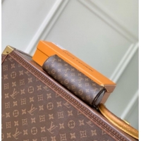 Famous Brand Louis Vuitton Pochette Pencil in Brown Monogram Canvas M28059 2026