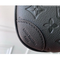 Best Price Louis Vuitton Nano Boulogne Bag in Black Monogram Cowhide Leather M28427 2026