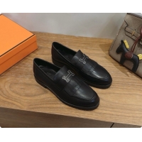 Best Price Hermes Classic Loafer in Calfskin H080704 Black 2026