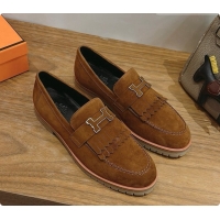 Best Product Hermes Classic Loafer in Suede H080711 Brown 2026