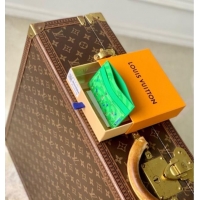 Discount Design Louis Vuitton Double Card Holder in Soccer Green Monogram Canvas M26802 2026