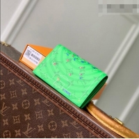 Famous Brand Louis Vuitton Passport Cover in Soccer Green Monogram Canvas M26749 2026