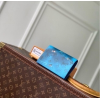 Promotional Louis Vuitton Passport Cover in Blue Monogram Sports & Leisure Monogram Canvas M26749 2026
