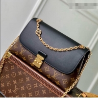 Grade Quality Louis Vuitton Madeleine PM Bag in Monogram Canvas & Black Leather M28610 2026