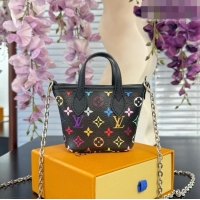 Luxury Cheap Louis Vuitton Nano Neverfull Card Holder M29557 LV081942 Black 2026