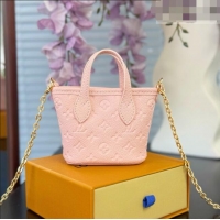 Luxury Cheap Louis Vuitton Nano Neverfull Card Holder M29557 LV081945 Pink 2026