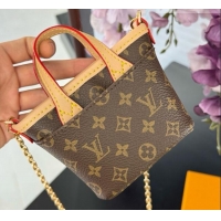 Modern Classic Louis Vuitton Nano Neverfull Card Holder M29557 LV081946 Brown 2026