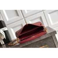 New Fashion Chanel Calfskin Chain Shoulder Bag AS6255 Burgundy 2026