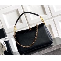 Market Sells Chanel Calfskin Chain Shoulder Bag AS6255 Black 2026