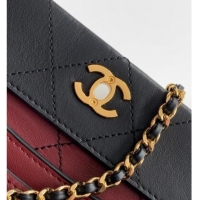 Market Sells Chanel Calfskin Chain Shoulder Bag AS6255 Black 2026