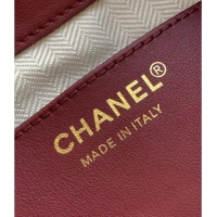 Good Taste Chanel Quilted Suede Mini Bucket Bag AS6537 Dark Brown/Green 2026