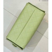 Promotional Chanel 25 Small Handbag in Grained Calfskin AS5293 Light Green 2026
