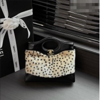 Inexpensive Chanel 31 Mini Shopping Bag AS4133 CH082212 Beige/Black 2026