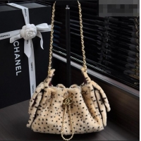 Top Design Chanel 25 Mini Handbag Catwalk Style AS5631 Beige 2026