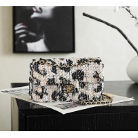 Top Quality Chanel Tweed & Mixed Fibers Mini Maxi Flap Bag AS6627 CH082224 2026