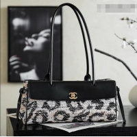 Well Crafted Chanel Tweed & Calfskin Small Shopping Bag AS6288 CH082227 2026