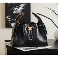 Top Quality Chanel 25 Small Handbag in Hollowed-out Calfskin AS5293 Black 2026