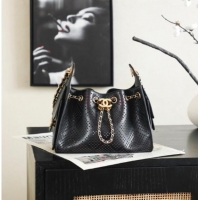 Reasonable Price Chanel 25 Mini Handbag in Hollowed-out Calfskin AS5631 Black 2026