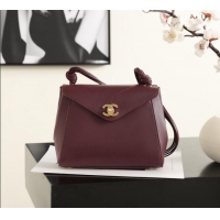 Buy Best Price Chanel Calfskin Shoulder Bag AS6223 CH082410 Burgundy 2026