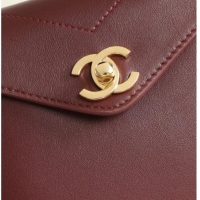 Buy Best Price Chanel Calfskin Shoulder Bag AS6223 CH082410 Burgundy 2026