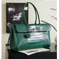 Best Price Chanel Tote Bag in Crocodile Pattern Calfskin AS6428 Green 2026