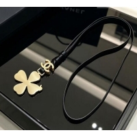 Super Quality Chanel Clover Bag Charm CH082422 Black/Gold 2026