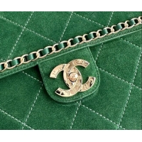 Hot Sell Cheap Chanel x Pharrell XXL Maxi Flap Bag with Chain in Suede CH082425 Green 2026