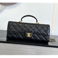 Buy Inexpensive Chanel Clutch with Chain in Lambskin AP5280 Black 2026