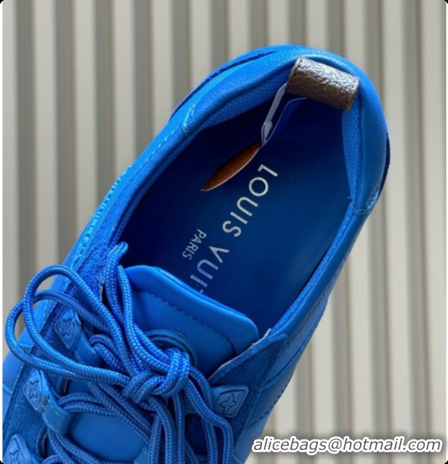 Sumptuous Louis Vuitton LV Sneakerina in Mix of Materials Monogram/Blue 60728106 2026
