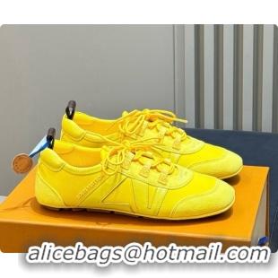 Best Price Louis Vuitton LV Sneakerina in Mix of Materials 60728107 Monogram/Yellow 2026