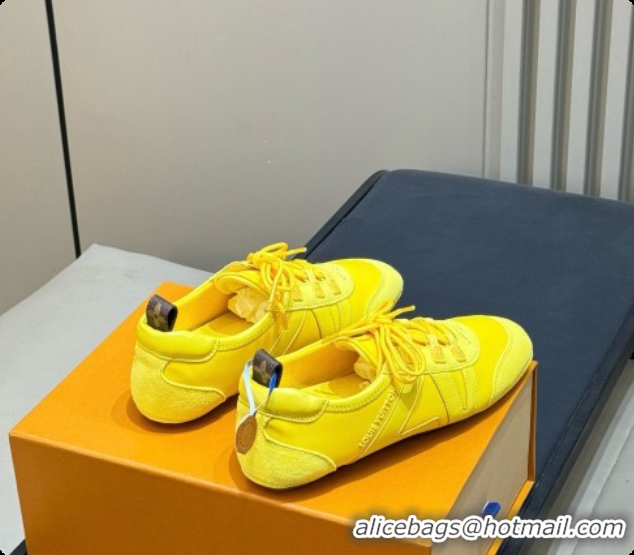 Best Price Louis Vuitton LV Sneakerina in Mix of Materials 60728107 Monogram/Yellow 2026