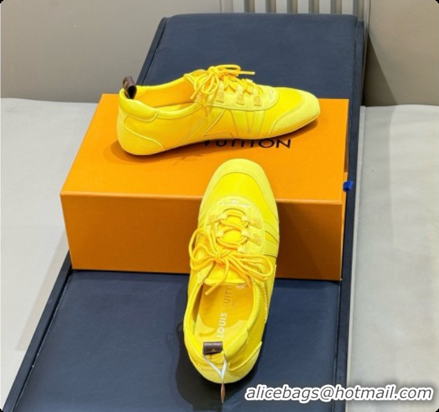 Best Price Louis Vuitton LV Sneakerina in Mix of Materials 60728107 Monogram/Yellow 2026