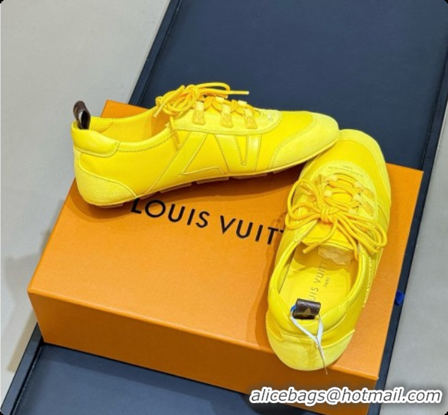 Best Price Louis Vuitton LV Sneakerina in Mix of Materials 60728107 Monogram/Yellow 2026