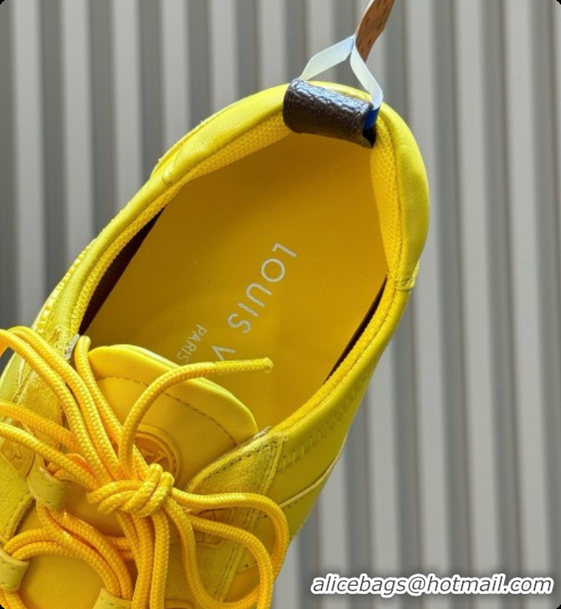 Best Price Louis Vuitton LV Sneakerina in Mix of Materials 60728107 Monogram/Yellow 2026
