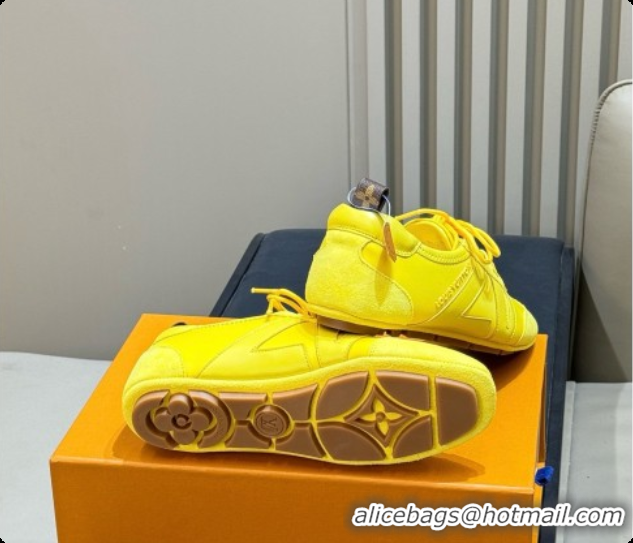 Best Price Louis Vuitton LV Sneakerina in Mix of Materials 60728107 Monogram/Yellow 2026