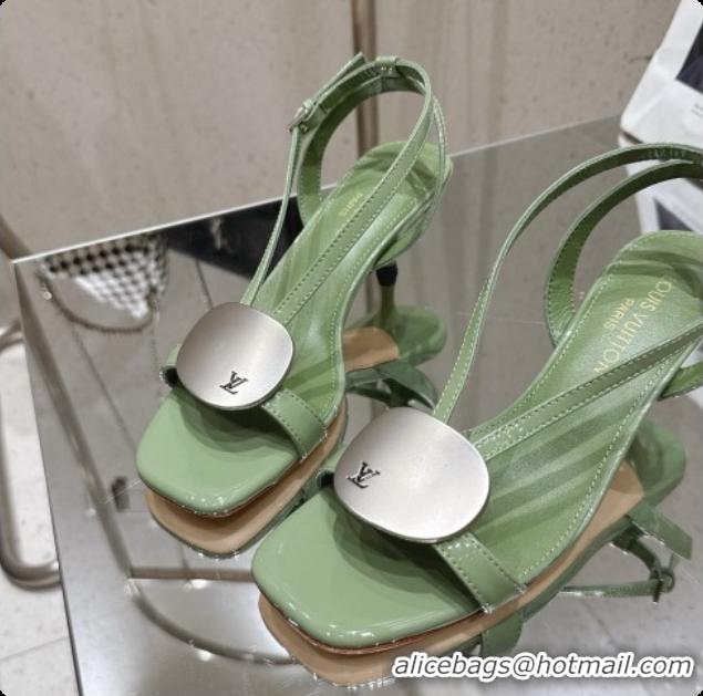 Top Design Louis Vuitton LV Treasure Sandal in Pink Patent Calf Leather 60728121 2026