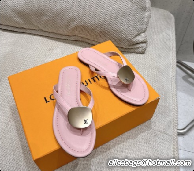 Hot Style Louis Vuitton LV Treasure Flat Mule in Pink Patent Calf Leather 60728120 2026