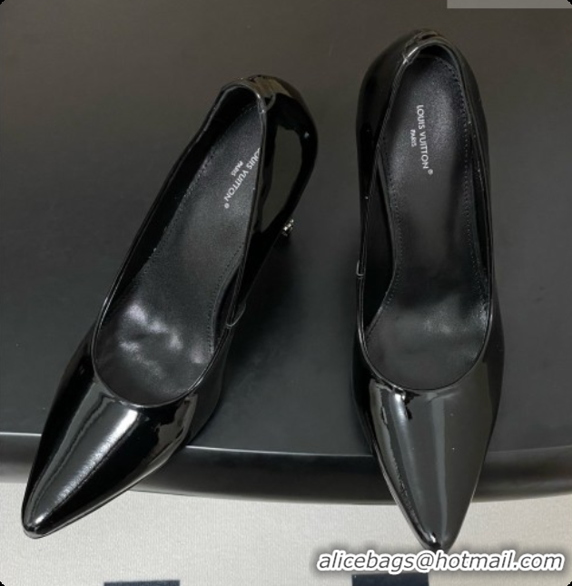 Sumptuous Louis Vuitton Patent Calfskin Pumps 10.5cm Heel LV072912 Black 2026