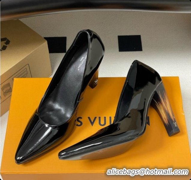 Sumptuous Louis Vuitton Patent Calfskin Pumps 10.5cm Heel LV072912 Black 2026