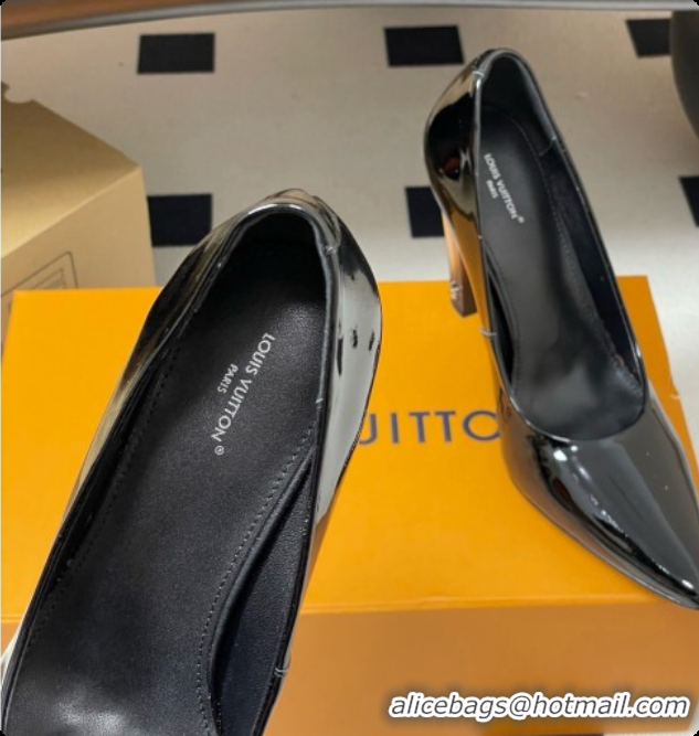 Sumptuous Louis Vuitton Patent Calfskin Pumps 10.5cm Heel LV072912 Black 2026