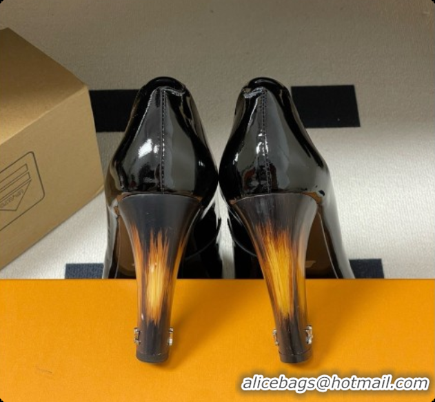 Sumptuous Louis Vuitton Patent Calfskin Pumps 10.5cm Heel LV072912 Black 2026