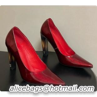 Best Price Louis Vuitton Patent Calfskin Pumps 10.5cm Heel LV072913 Red 2026